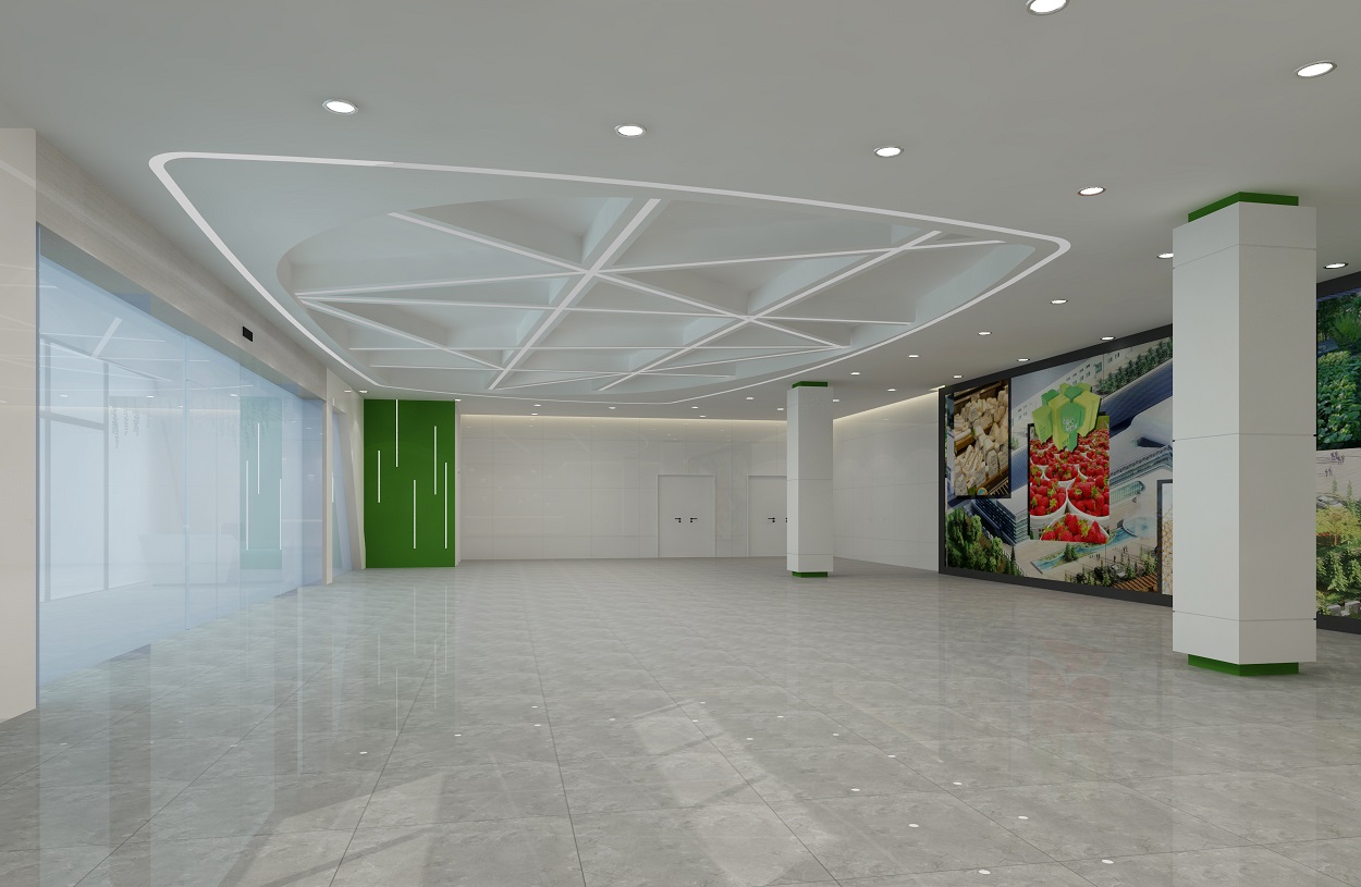 锡林浩特首放绿色食品产业园-办公设计装修